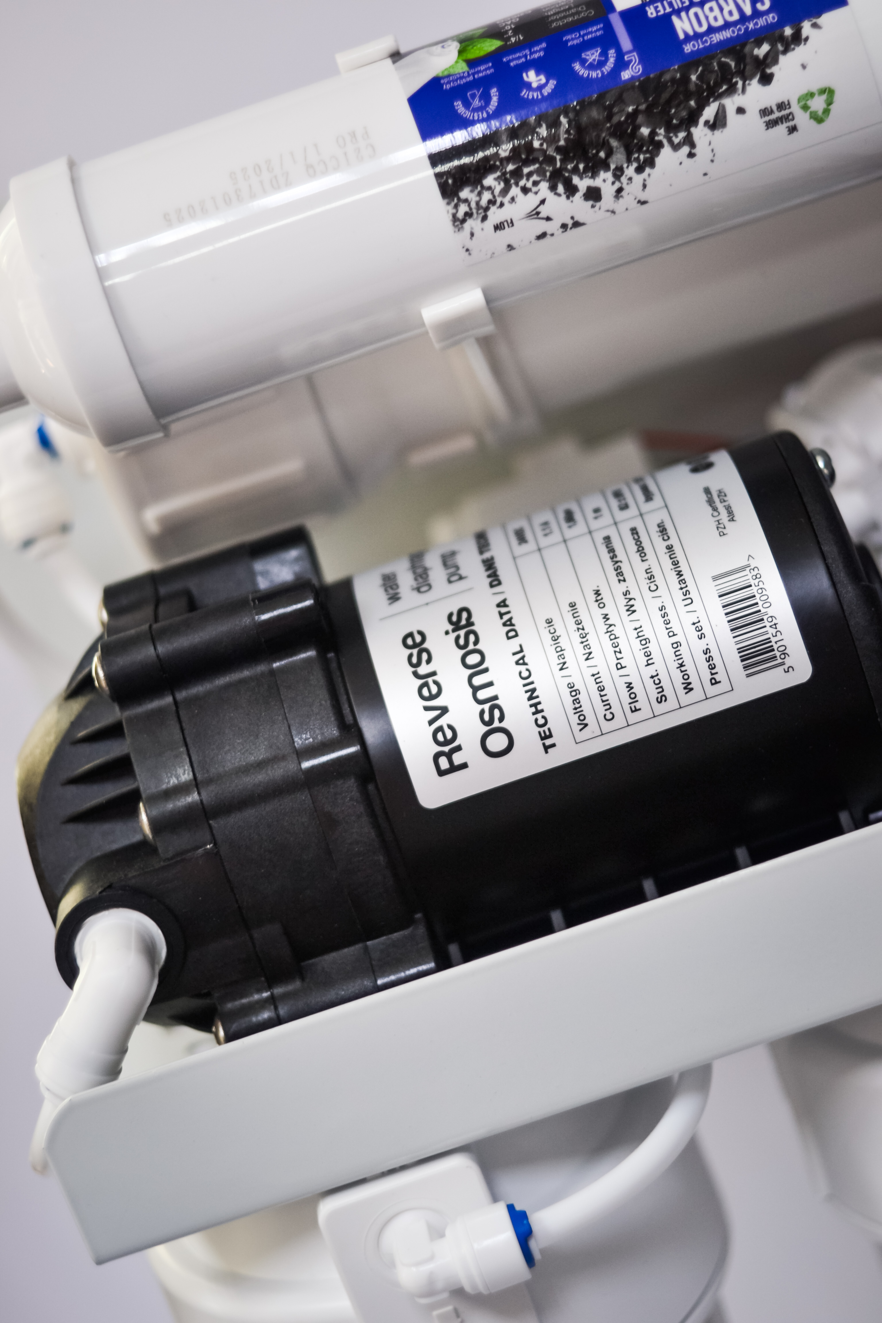 Насос для мембраны 100 GPD комплект