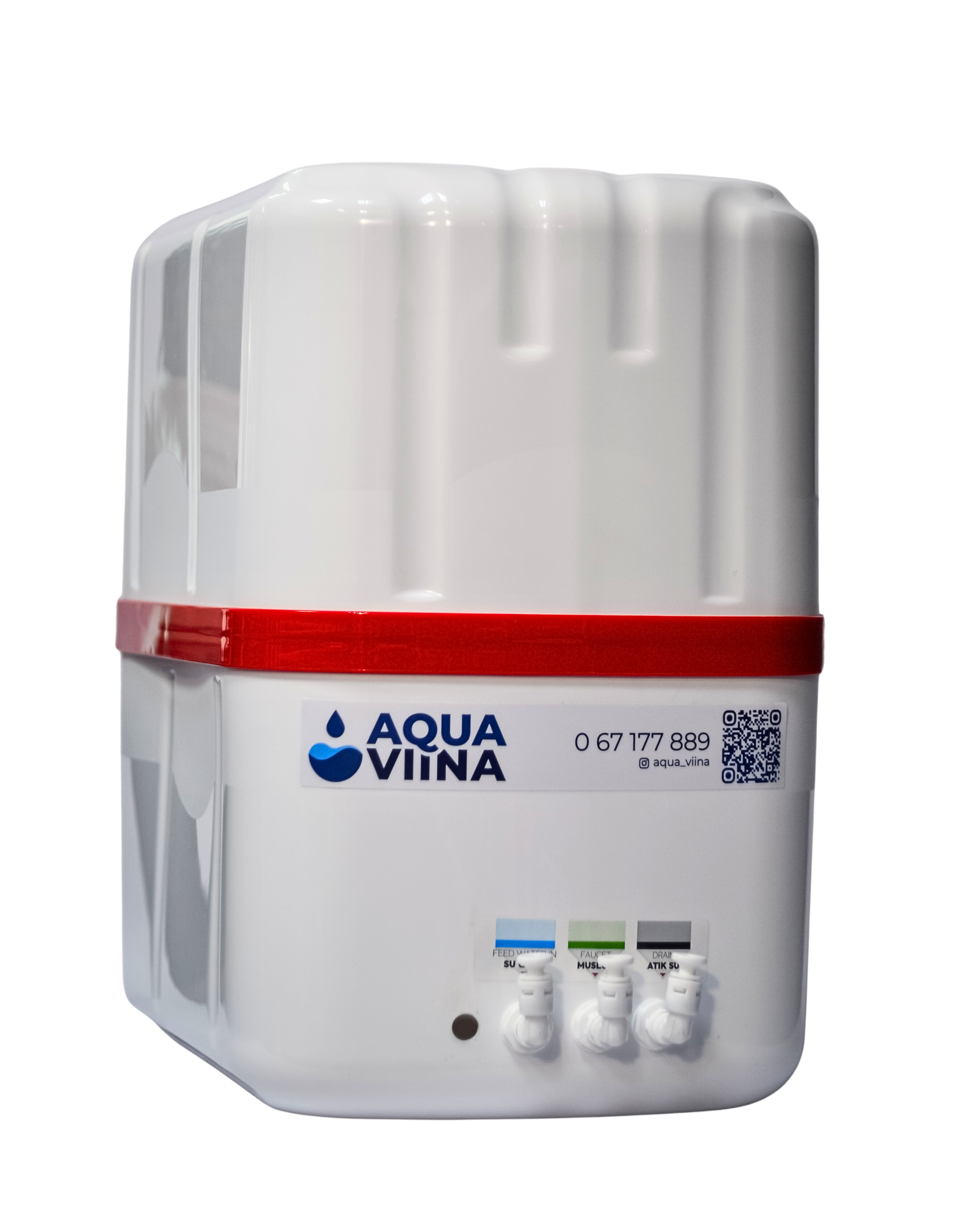 Система обратного осмоса без насоса, 6 ступеней — компактная система